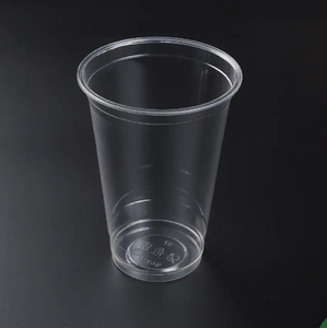 Gobelets jetables écologiques en PLA biodégradable pour milkshakes et boissons froides, transparents, pour événements et fêtes - Product Image 3