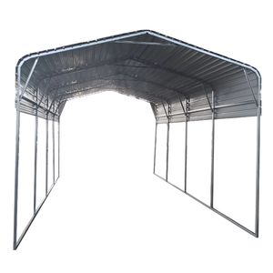 Huiding Petit <span class=keywords><strong>abri</strong></span> <span class=keywords><strong>de</strong></span> voiture en métal bon marché avec panneaux <span class=keywords><strong>de</strong></span> toit en acier galvanisé - Product Image 1