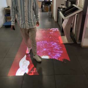 3D互动地板系统，室外投影系统，餐厅和快餐店室内显示屏 - Product Image 1
