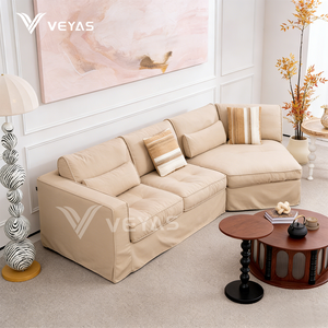 Fournisseur de canapés rembourrés en coton et lin amovibles de Foshan, respirants, faciles d'entretien, sièges de haute qualité pour l'intérieur de la maison - Product Image 6