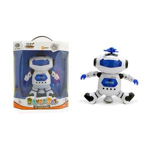 Shantou kızlar plastik pil kumandalı eğitim dans Robot B/O oyuncak dönen ışık ve müzik ile - Product Image 2