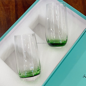 Copas de Vino de Cristal Transparente al por Mayor, Diseño Art Deco, Ecológicas y Aptas para Lavavajillas, Reutilizables, para Fiestas - Product Image 2