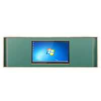 Tableau d'enseignement scolaire pour tableau interactif intelligent de 75/86/98 pouces tableau magnétique coulissant push-pull