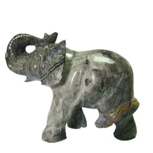 Venta al por mayor de piedras preciosas de cristal Natural <span class=keywords><strong>Picasso</strong></span> imagen piedra elefante animal tallado para decoración regalo - Product Image 2