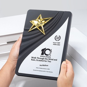 Plaque d'autorisation haut de gamme, médaille personnalisée <span class=keywords><strong>en</strong></span> marbre, certificat personnalisé, lettre d'honneur, plaque de concessionnaire, JT20250074 Chine - Product Image 4