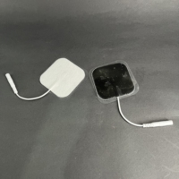 Électrodes hydrogel médicales jetables, patchs conducteurs pour équipement de physiothérapie TENS