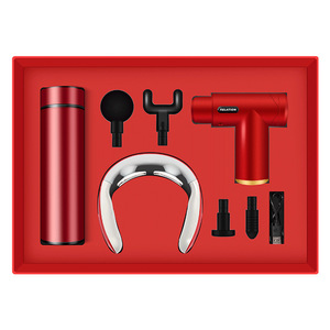 Set de Regalo de Pistola de Masaje Fascial para Promoción Empresarial, Kit de Masaje Electrónico Personalizado con Logotipo para Clientes, Ceremonia de Apertura - Product Image 2