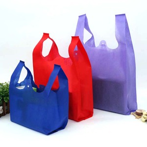 Bolsa de Compras Reutilizable, Ecológica, Biodegradable, sin Tejido, con Asas de Tela, Impresa con Serigrafía, Tipo Tote/Vest, Reciclable - Product Image 1
