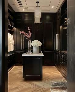 Armoire de luxe moderne de haute qualité en bois, sur mesure, facile à assembler, avec 4 tiroirs pour la chambre à coucher - Product Image 4