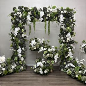 Ensemble de fleurs artificielles en gros DKB, décoration, arche de fleurs artificielles, arche de mariage pour la décoration de mariage - Product Image 1