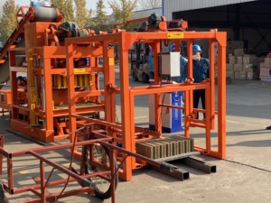QTJ4-25 automatique de fabrication de blocs Machine automatique de fabrication de blocs de <span class=keywords><strong>béton</strong></span> de palettisation automatique de tissu - Product Image 4