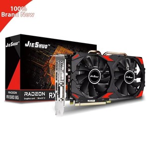 การ์ดจอเกมมิ่งใหม่เอี่ยม 580 8G GPU 2048sp การ์ดแสดงผลกราฟิก 580 การ์ดเกมมิ่ง - Product Image 2