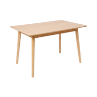 Table à manger et chaises de cuisine en bambou naturel Meubles de style design chinois pour la salle à manger