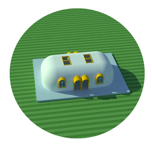 <strong>Plastic</strong> Ro Membrane Housing Movable <strong>Dog</strong> Outdoor Chinese Prefabricated Siding Prefab <strong>Houses</strong> - Product Image 1