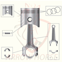Roulement de bielle automatique pour JAC Refine S2 S3 S4 S5 S7 M2 M3 M5 X4 X7 R3