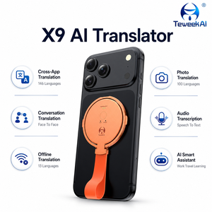 X9 AI Translator แปลภาษาได้ 146 ภาษา ปิดหน้าจอได้ด้วยคลิกเดียว รองรับการถ่ายทอดสดและการแปลข้ามแอปเพื่อการสื่อสารในชีวิตประจำวัน - Product Image 2