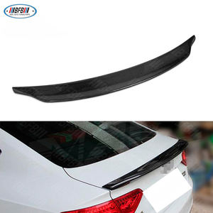 Alerón Trasero Tipo Cola de Pato de Fibra de Carbono de Una Sola Pieza para <span class=keywords><strong>Audi</strong></span> S5 <span class=keywords><strong>A5</strong></span> B8.5 RS5 Cabriolet Convertible 2010-2016 - Product Image 1