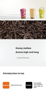 Trà Sữa giảm béo cơ sở trà ô long YAN Hong No.7 pha trộn với trà đen trắng xanh cho tiêu hóa sức khỏe và hỗ trợ giảm cân - Product Image 6