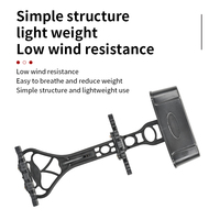 STARCN Carquois à 6 flèches à dégagement rapide, support de flèches pour tir à l'arc à fixation sur la visée, en ABS durable, compatible avec les arcs à poulies