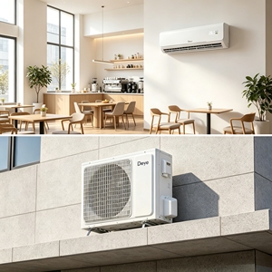 Aire Acondicionado Solar Multi Split Deye de 36000 Btu con Controlador Inteligente MPPT Integrado, Alimentación Híbrida CA, Ahorro de Energía Ecológico, DW4E1-ACDC-36 - Product Image 1