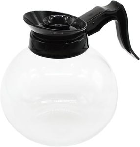Transparent Plastic <b>Tea</b> Maker with Black Lid and Handle Minimalist Design Filter for Coffee & <b>Tea</b> <b>Sets</b> - Product Image 2