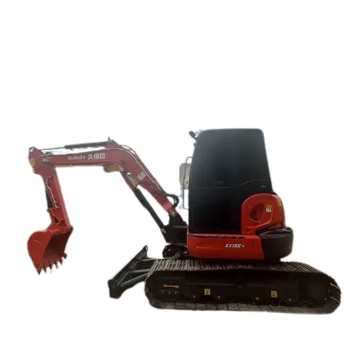 Good quality 5ton used Kubota mini KX155 excavator Used small machinery for home use