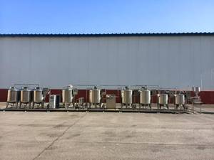 Equipo de Pasteurización de 10l, 30l, 300l, 500 Litros, Pasteurizador de Leche y Jugo con Sistema de Enfriamiento - Product Image 3