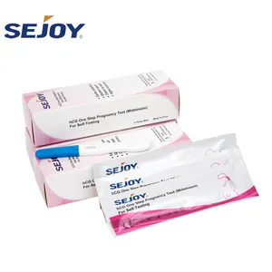 Sejoy – bandelette de Test d'ovulation en une étape, Test d'urine de grossesse HCG, Cassette de Test de grossesse, vente en gros