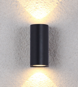 Lámpara de Jardín Exterior de 12W con Doble Cabezal, <span class=keywords><strong>Luminarias</strong></span> LED Nocturnas Únicas a Prueba de Agua con Base de Aluminio - Product Image 6