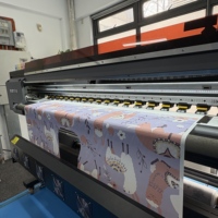 Impresora de sublimación completa de alta calidad de gran formato ENJET 1,9 m I3200 máquina de impresora de sublimación plotter de 4 cabezales