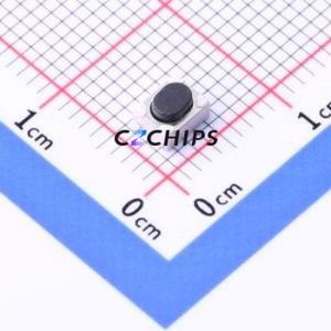 YTS-A016-3 Tactile Switch SMD Switch Single Pole Single Throw Oval Button 4N Vertical Mount - Product Image 1