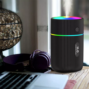 Venta al por mayor portátil colorido luz <span class=keywords><strong>Mini</strong></span> 220Ml <span class=keywords><strong>H2O</strong></span> Spray niebla purificador humidificador Usb ultrasónico coche humidificador de aire - Product Image 6