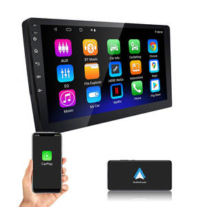 Ритм 7/9/10.1 дюймов <span class=keywords><strong>Android</strong></span> Авто головное устройство с разделенным экраном DSP беспроводной Carplay BT стерео аудио Приборная панель автомобиля для DVD-плеера - Product Image 1