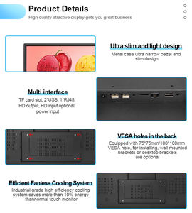 57 pouces étiré bar type lcd affichage de l'étagère de lecteur de signalisation numérique pour magasin restaurant supermarché bar - Product Image 5