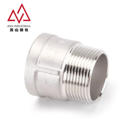 Class 3000 Oil Filter Forged Stainless Steel 17mm Female Male Thread Coupling Adapter to Prevents Debris Ingress
