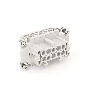 HE-010 Borne à vis 4P Connecteur de câble Matériau de contact <span class=keywords><strong>en</strong></span> cuivre pour application de puissance - Product Image 4