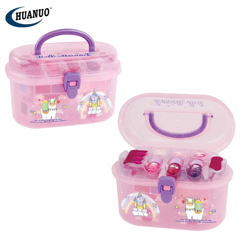 Nieuwe Stijl Pretend Play Speelgoed & Hobby Prinses Kit Cosmetica Set Meisje Echte Speelgoed Make-Up Koffer