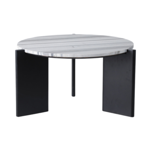 Modern <b>Round</b> Marble Coffee <b>Table</b> Elegant Accent Living Room Furniture Indoor Outdoor <b>Patio</b> - Product Image 4