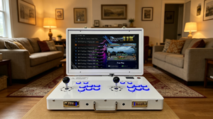 Console de Jeux Vidéo Portable avec Écran 19 Pouces, Cabinet de Jeux d'Arcade, Vingt Mille Jeux de Combat, Console de Jeux Vidéo Domestique - Product Image 5
