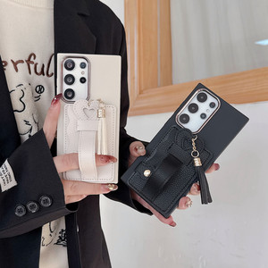 Funda de Teléfono con Tarjetero de Cuero PU S25 Ultra A56 <span class=keywords><strong>5g</strong></span>, Soporte Multifuncional para la Serie <span class=keywords><strong>S</strong></span>, Estilo Ins Resistente a Golpes - Product Image 2