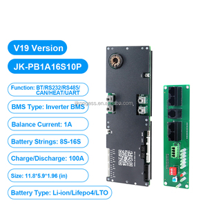 JKBMS V19 Inverseur d'énergie domestique BMS 100A 150A 200A 16S 48V Équilibreur actif 2A pour batterie Li-ion/Lifepo4/LTO JIKONG BMS - Product Image 4