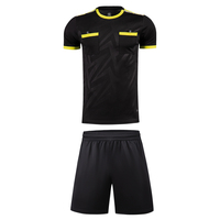 Nouveaux uniformes d'arbitre de football, maillot d'arbitre respirant, chemise d'arbitre de football, ensemble de maillot d'arbitre de football à vendre