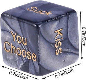 Ensemble de dés de nuit de date pour couples, idées de nuit de date jeux de jouets sexuels pour adultes dés de fête de sexe, 4 jouets sexuels de pièces pour les couples masculins - Product Image 6