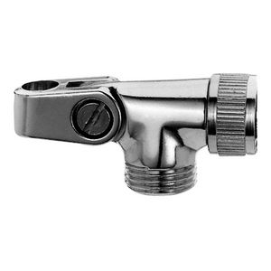 Conector de Plomería Cromado con Cuerpo de Latón Dúplex y Manguera Articulada - Product Image 1