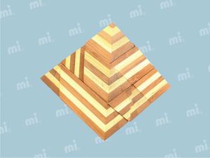 Bán buôn khuyến mại đồ chơi từ Trung Quốc giáo dục bằng gỗ IQ kim tự tháp hộp não trêu ghẹo trò chơi câu đố đồ chơi - Product Image 5