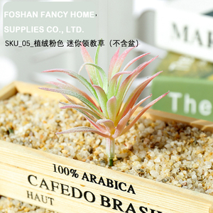 Cabezas de Flores Suculentas Artificiales, Mini Planta de <span class=keywords><strong>Echeveria</strong></span> con Efecto Flocado, Decoración de Pared, Diseño DIY, Vegetación Artificial para Interiores, Bodas - Product Image 3