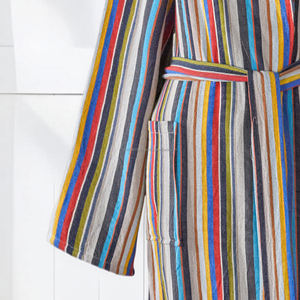 Peignoir unisexe 100% coton Best Seller Séchage rapide Vêtement de nuit d'été Tissu tissé respirant Léger Toute l'année ODM Fabriqué en Turquie - Product Image 3