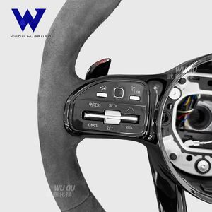 <span class=keywords><strong>Volant</strong></span> en cuir véritable, <span class=keywords><strong>prix</strong></span> de gros direct du fournisseur, compatible avec <span class=keywords><strong>Mercedes</strong></span> Benz W204 W205 W212 W213 X164 X166 H247 X156 - Product Image 5