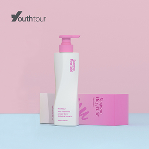 Bouteille PE ISO9300 <span class=keywords><strong>YFN</strong></span> avec logo personnalisé 500ml/750ml pour shampoing, après-shampoing, gel douche, lotion corporelle, exfoliant, traitement, avec pompe et impression sérigraphique - Product Image 3