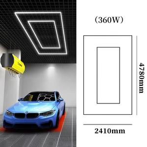 Lampe en nid d'abeille pour atelier automobile, <span class=keywords><strong>design</strong></span> géométrique, luminosité élevée, lampes de travail hexagonales pour <span class=keywords><strong>garage</strong></span>, lumière LED hexagonale - Product Image 4